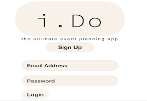i.Do Event Planning App
